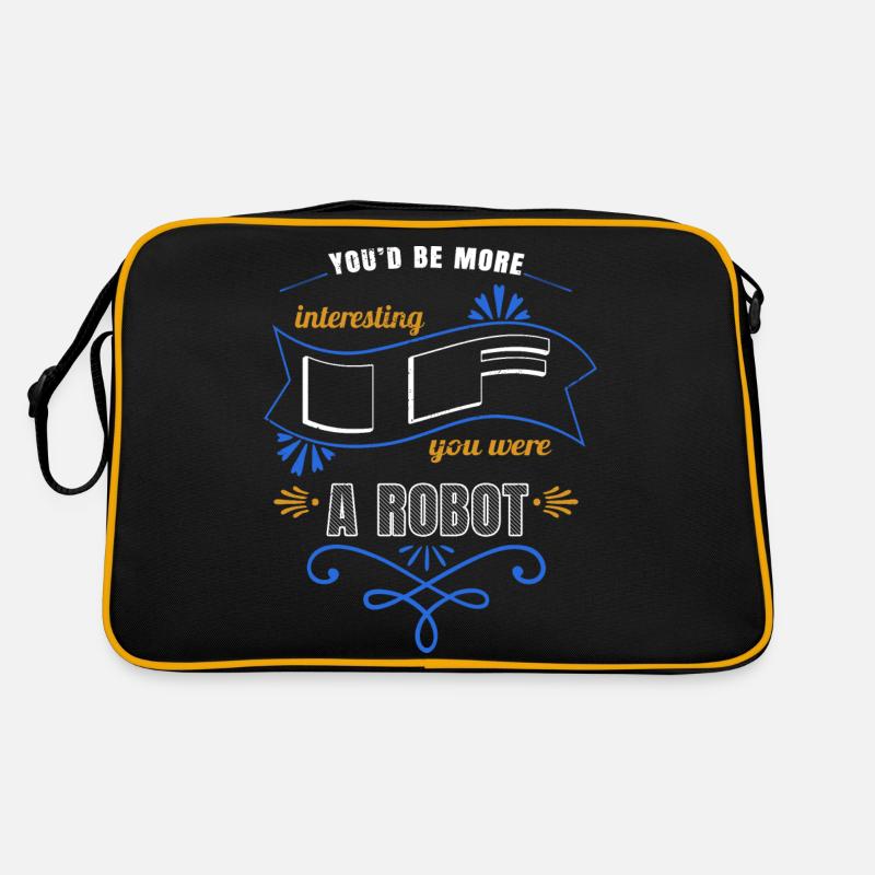 Christmas Robotics Engineering Retro Bag