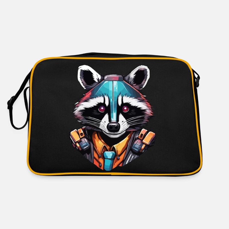 Robot Animal / AI / Mechanized Animals / Comic Retro Bag