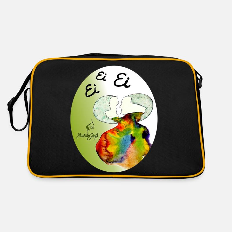 Ei Ei Ei Regenbogenei Retro Tasche
