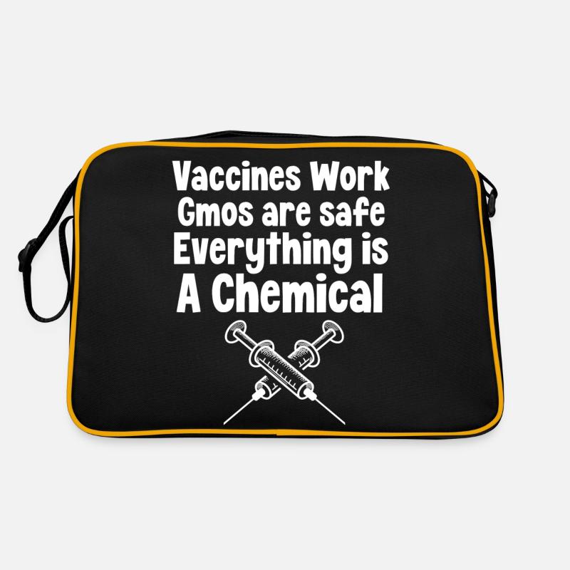 Vaccines work Gmos are safe Everything is a Retro Bag