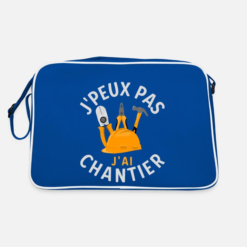 Chantier de construction 2 Sac Retro