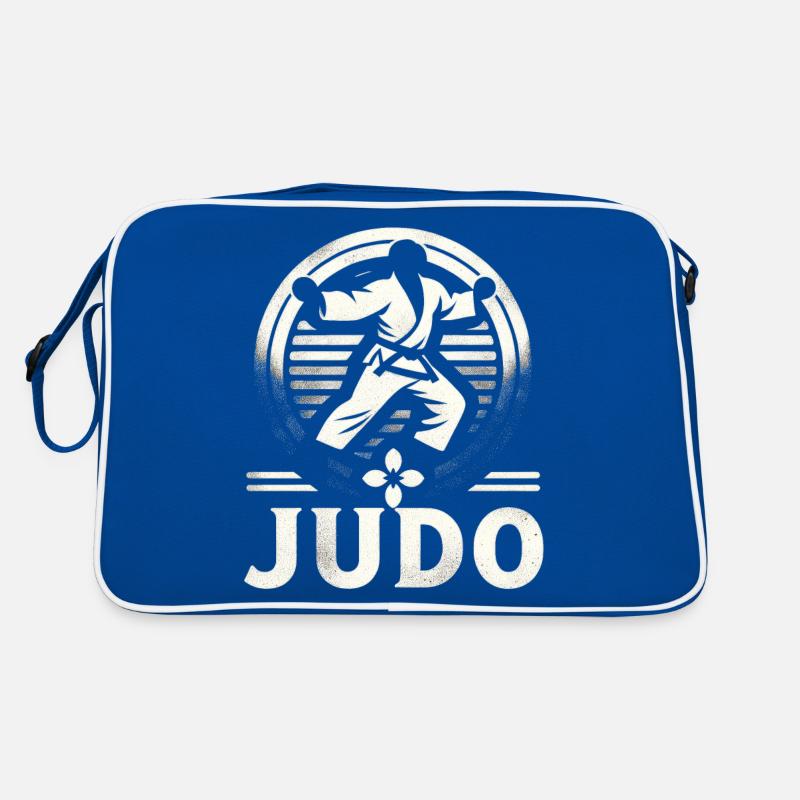 Emblème de combat de maîtrise du judo Sac Retro