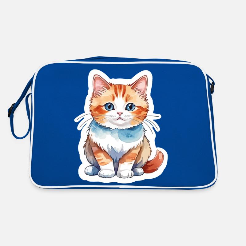 Munchkin Teckel Chat Aquarelle Sac Retro