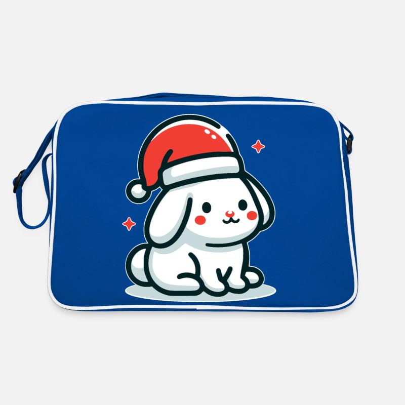 Christmas Dog Retro Bag