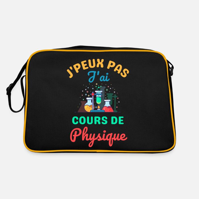 Cours de physique Sac Retro