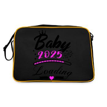 Bébé 2025 chargement - Sac Retro - noir/or - Dos