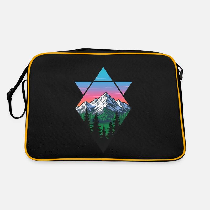 Mountain Forest Retro Bag