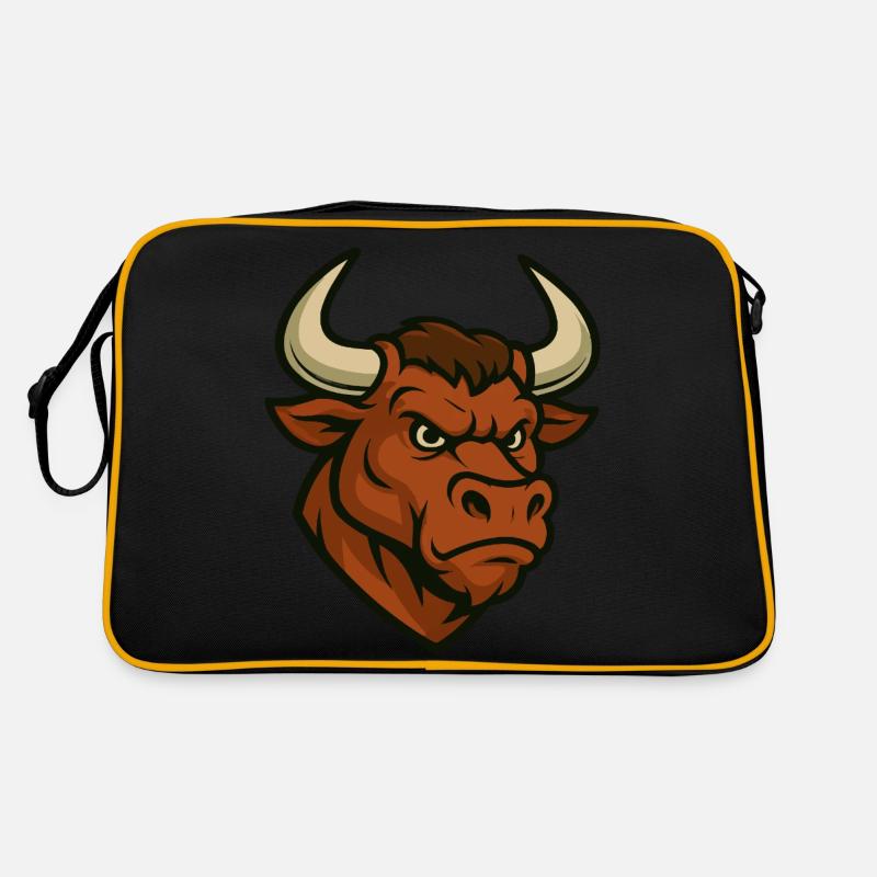 Bande dessinée Taurus Head Sac Retro