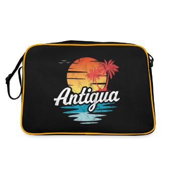 Antigua - Retro Bag - black/gold - Back