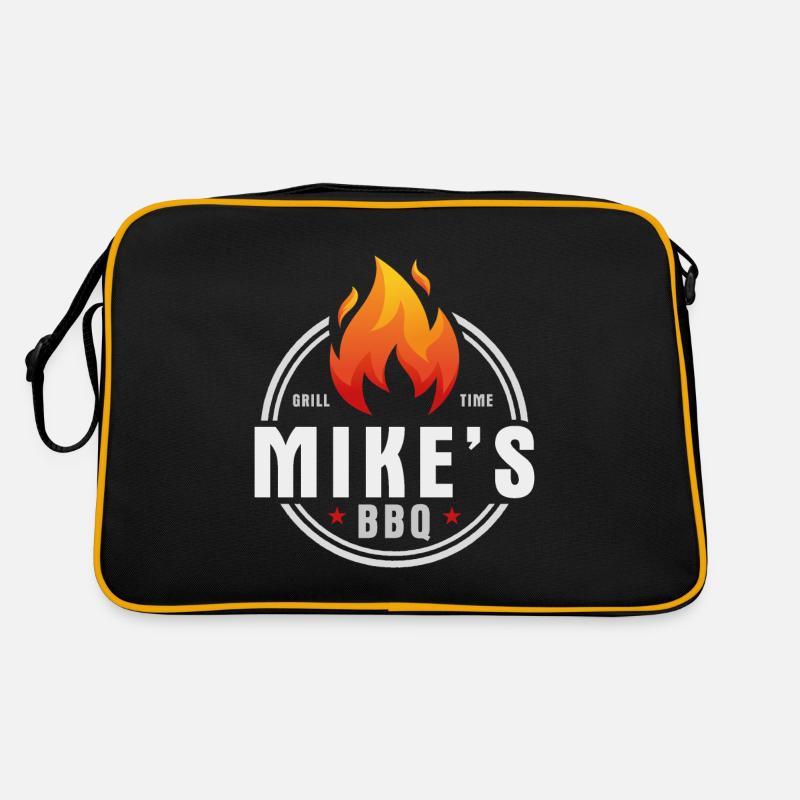 Mikes BBQ Retro Tasche