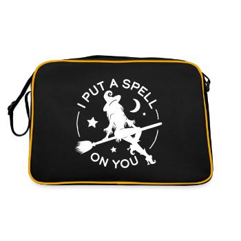 I put a spell on you Witch Halloween - Retro Bag - black/gold - Back