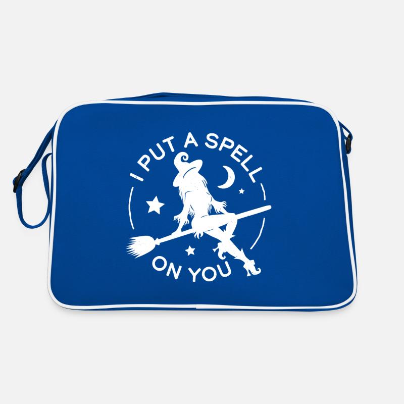 I put a spell on you Witch Halloween Retro Bag