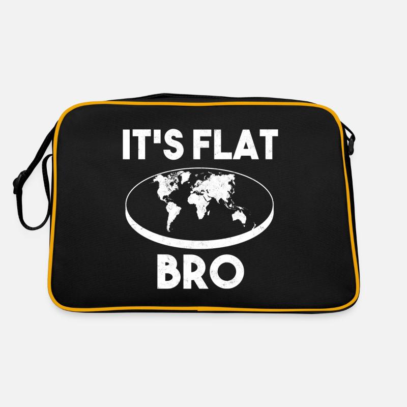C’est flat bro flat earth théorie du complot Sac Retro