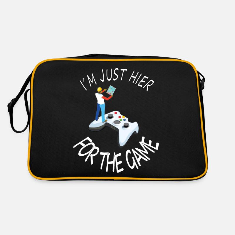 Gamer PC Jeux Console de Jeu Ordinateur Idée cadeau Sac Retro