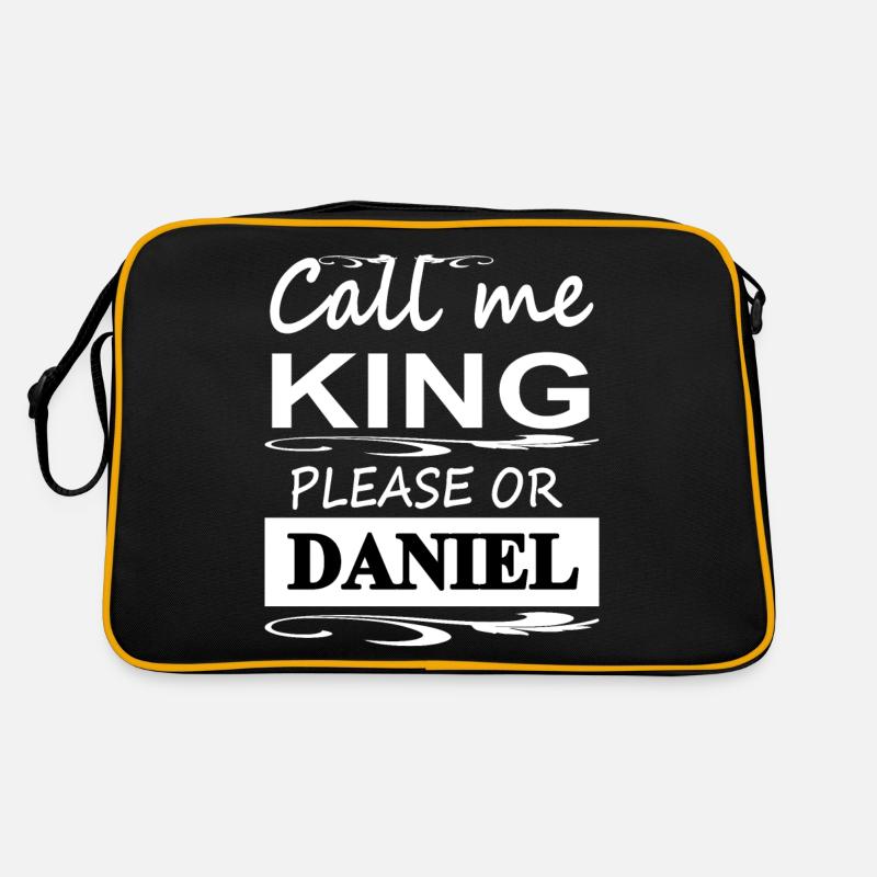 Je m’appelle Daniel Je suis Daniel Prénom Cadeau Sac Retro