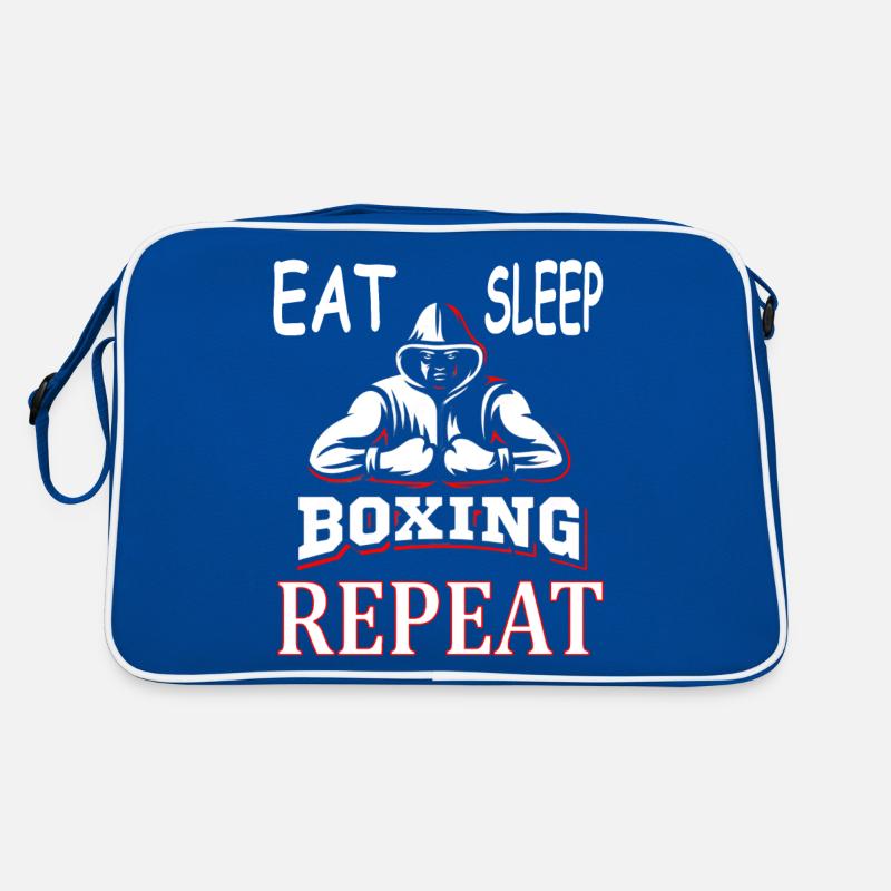 Boxing Boxing Match Boxing Trainer Boxer K.O. Gift Idea Retro Bag