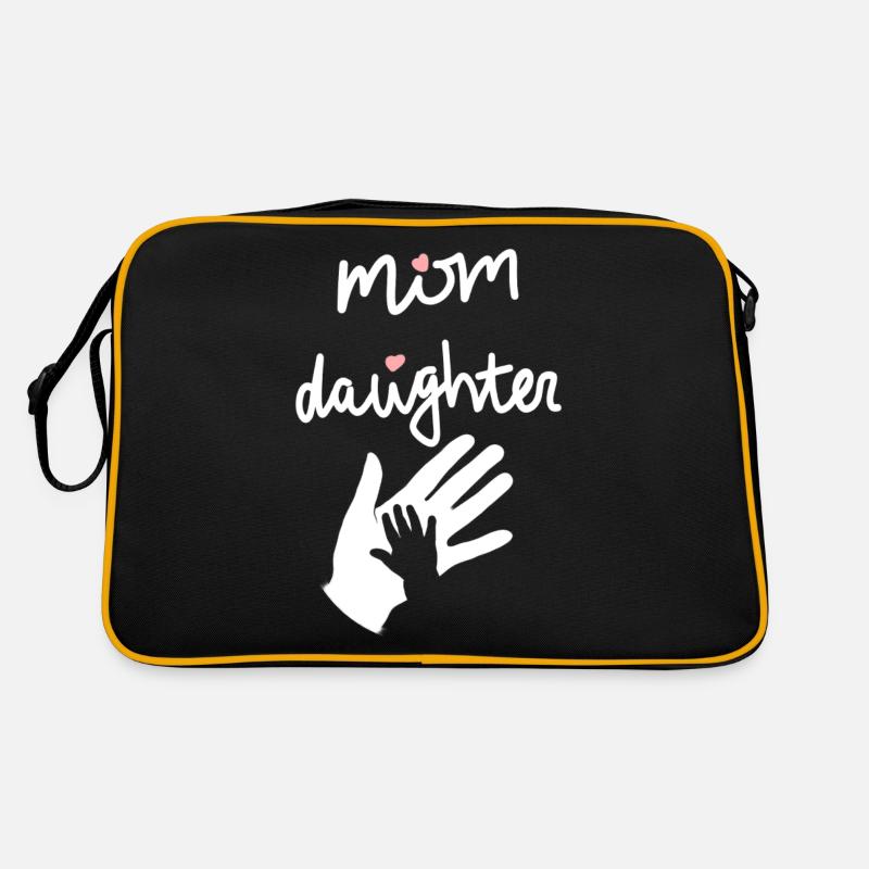 Mutter Tochter Muttertag feiern Mama Geschenkidee Retro Tasche