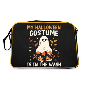 Costume d’Halloween effrayant - Sac Retro - noir/or - Dos