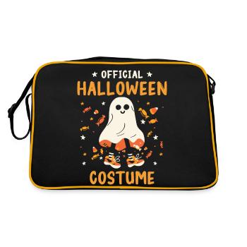 Costume d’Halloween effrayant - Sac Retro - noir/or - Dos