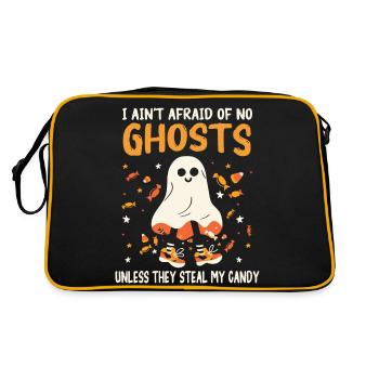 Costume d’Halloween effrayant - Sac Retro - noir/or - Dos