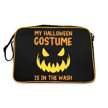 Costume d’Halloween effrayant - Sac Retro - noir/or - Dos