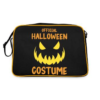 Costume d’Halloween effrayant - Sac Retro - noir/or - Dos