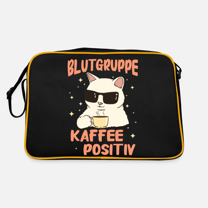 Kaffee Coffee Kaffeetrinker Kaffeeliebhaber Retro Tasche
