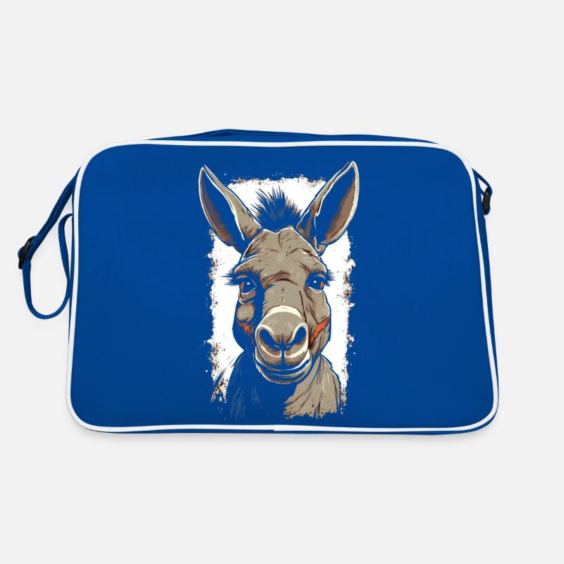 Esel Eselchen Maultier Muli Retro Tasche