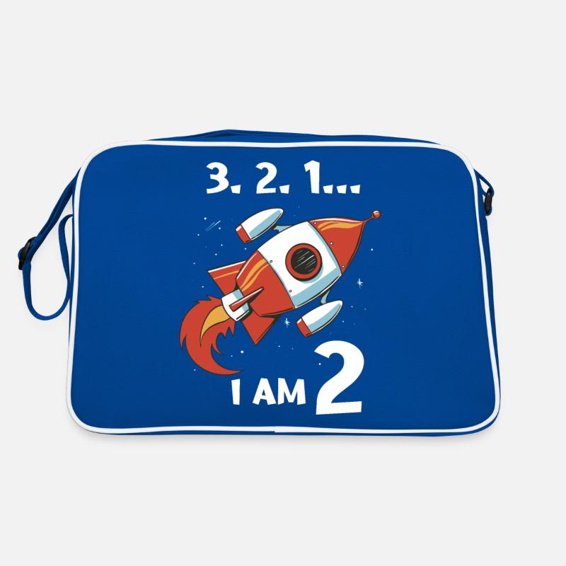 Geschenk 2 Jahre Geburtstagskind Retro Tasche
