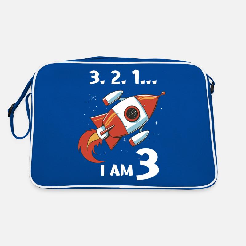 Geschenk 3 Jahre Geburtstagskind Retro Tasche