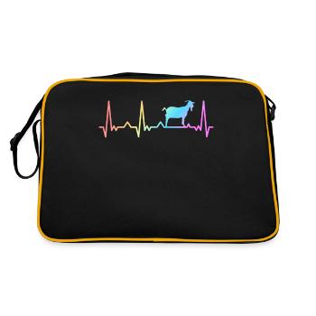 Chèvre Chèvres Chèvre Chèvre - Sac Retro - noir/or - Dos
