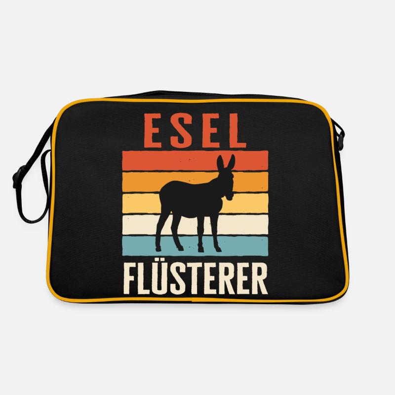Esel Eselchen Maultier Muli Retro Tasche