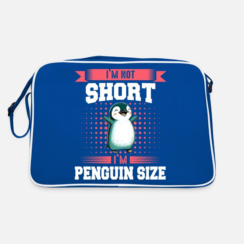 Pinguin Pinguine Tier Retro Tasche