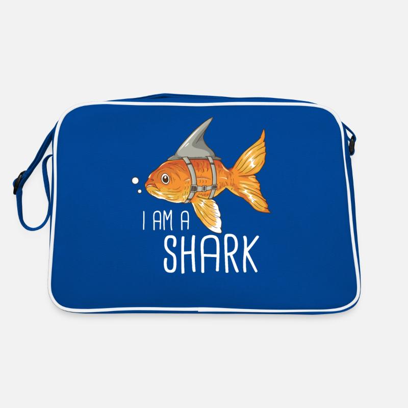 Shark, Ocean, Tiger Shark, Animal, Fish Retro Bag