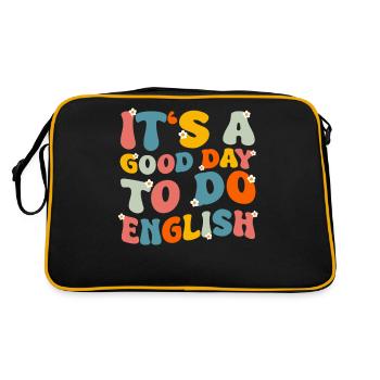 Teacher School Teacher Teacher Teacher - Retro Bag - black/gold - Back