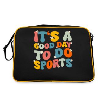 Teacher School Teacher Teacher Teacher - Retro Bag - black/gold - Back