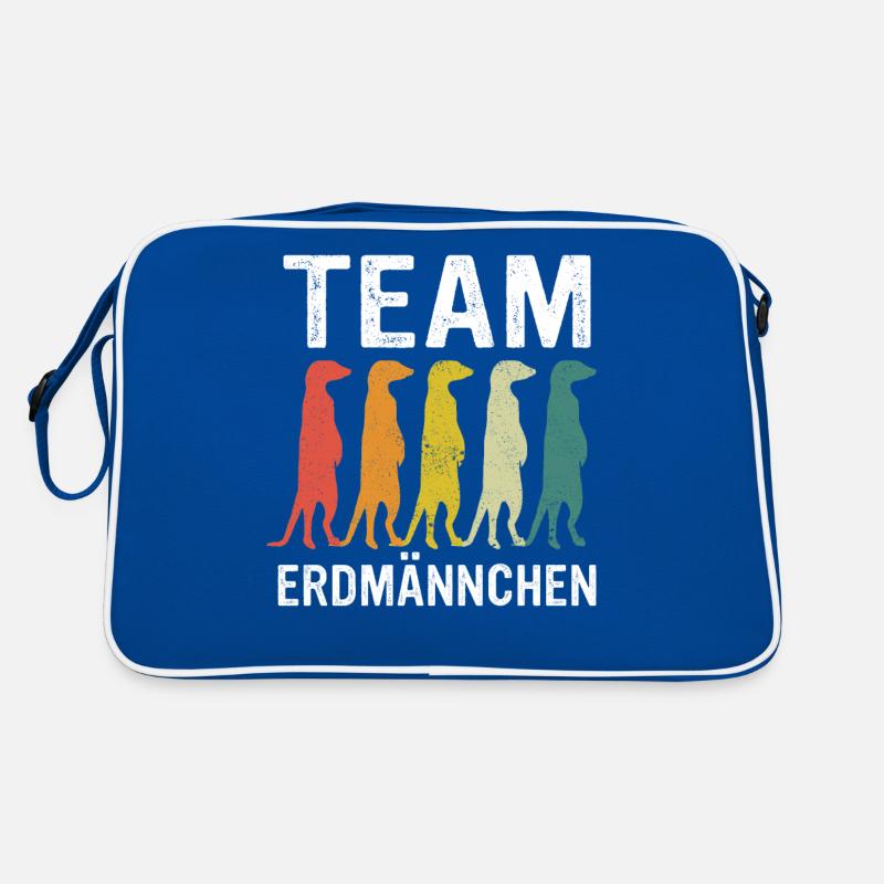 Erdmännchen Scharrtier Tier Retro Tasche