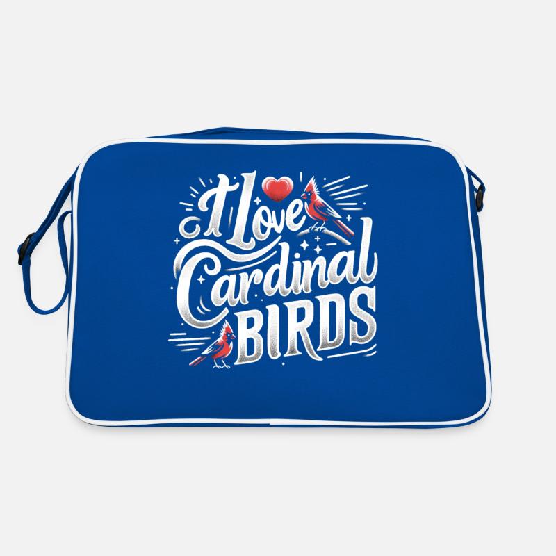 Cardinal Red Cardinal Bird Red Cardinal Retro Bag