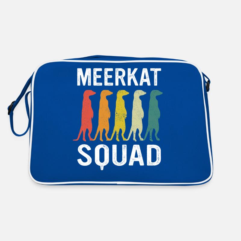 Erdmännchen Tier Erdmann Retro Tasche