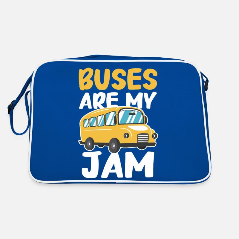 Bus Bus Driver School Bus Retro Bag