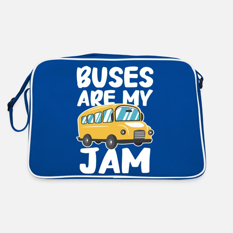 Bus Bus Driver School Bus Retro Bag