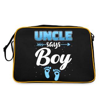 Uncle Fmilie Great-Uncle Uncle's - Retro Bag - black/gold - Back