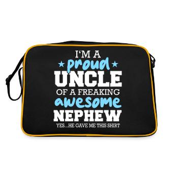 Uncle Fmilie Great-Uncle Uncle's - Retro Bag - black/gold - Back