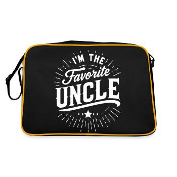 Uncle Fmilie Great-Uncle Uncle's - Retro Bag - black/gold - Back