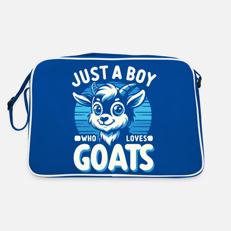 Goat Goat Animal Goat Retro Bag