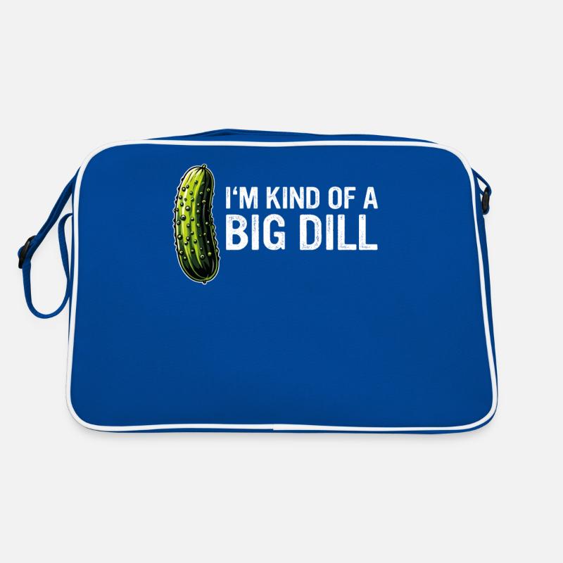 Cucumber, Pickle, Pickle, Food Dill Retro Bag