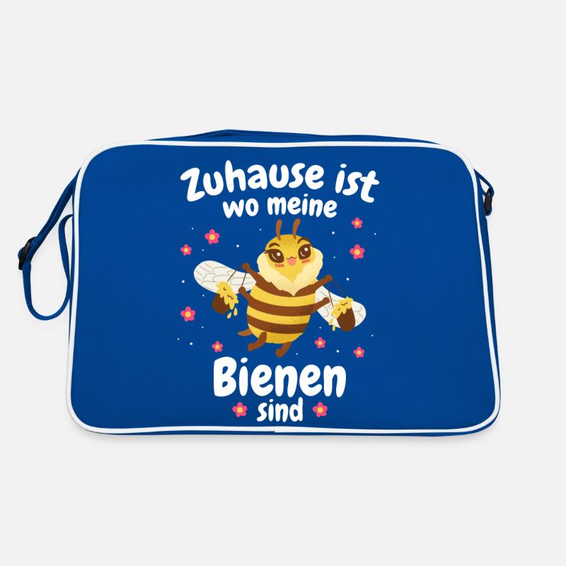 Bienen Imker Bienenzüchter Honigbiene Retro Tasche