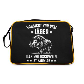 Hunter Hunting Hunting Hunting Clothing - Retro Bag - black/gold - Back