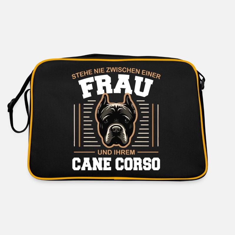 Hunde Cane Corso Italiano Hund Retro Tasche