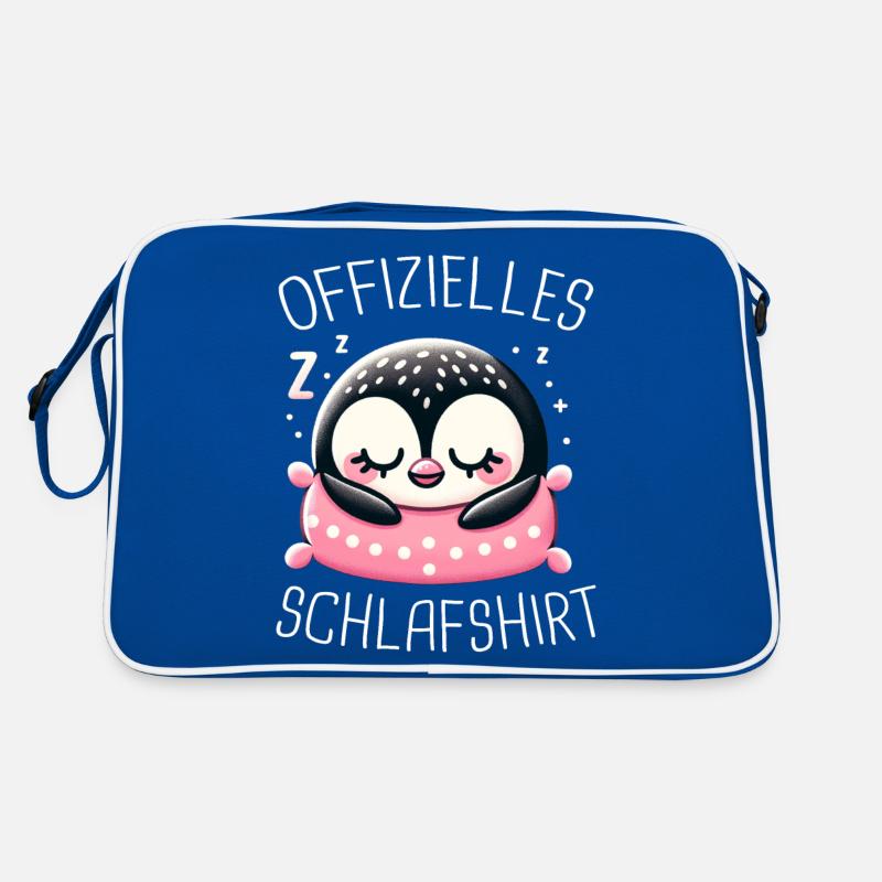 Pinguin Zwergpinguine Kaiserpinguin Retro Tasche
